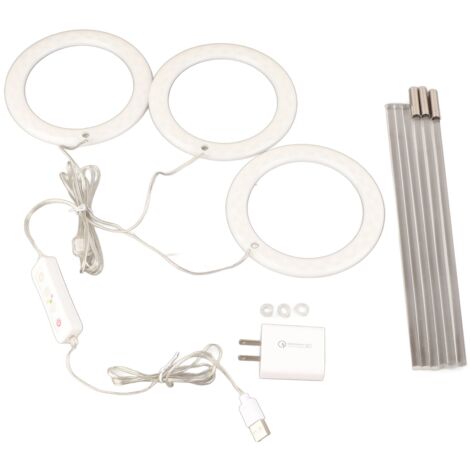 Zeitgesteuerte Pflanzenwachstumslampe, LED-Pflanzenwachstumslampe, Vollspektrum-Pflanzenwachstumslampe.