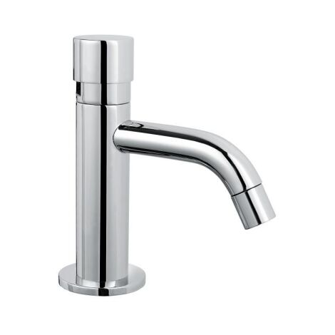 Zeitgesteuerte Waschtischarmatur Serie MINIMAL Idral 08111  Verchromt - Messing