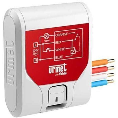 URMET Zeitschaltrelais mit Verzögerung 2A 250VA 500W Mikro-Modul Einbau Zigbee, YOKIS, Art.Nr. MTR500E-UP