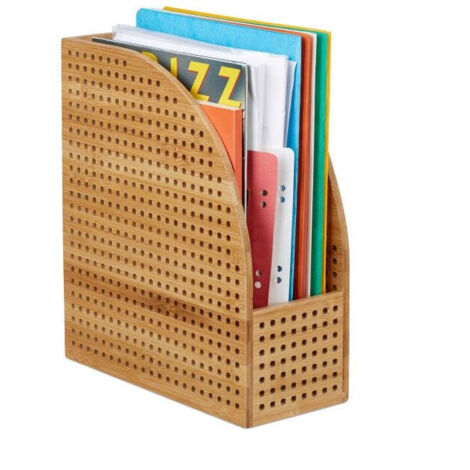 Zeitschriftensammler a4 aus bambus