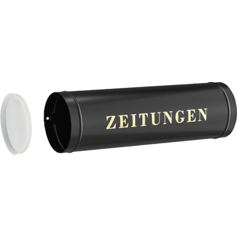 Zeitungsbox 800 S Farbe schwarz
