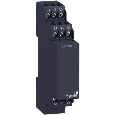 Zelio control, ordre et absence de phase, triphasé, 208-440VAC - RM17TG20