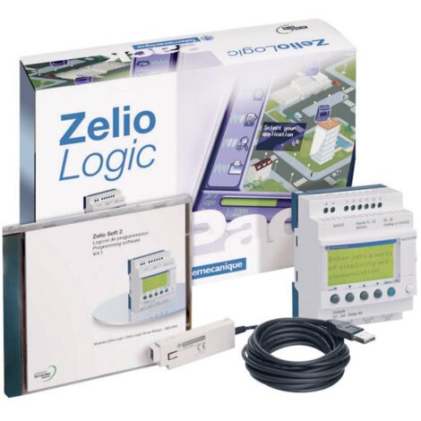Zelio Logic - relais intelligent compact - pack découverte - 12 E/S 100..240Vca (SR2PACKFU)
