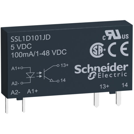 Zelio Relay - 1 phase ssrelais 48vdc 10 0ma 12vdc (SSL1D101JD)