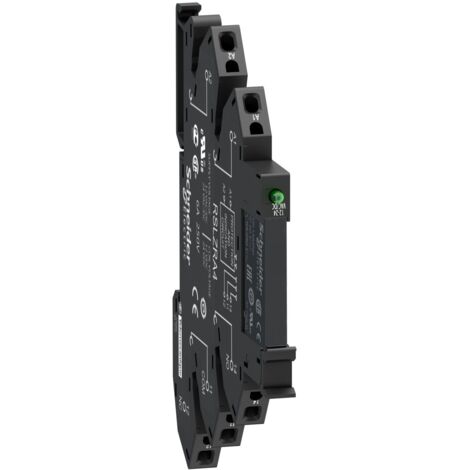 Zelio Relay RSL - relais PCB embrochable monté sur embase - 1OF - 6A - 24VACDC