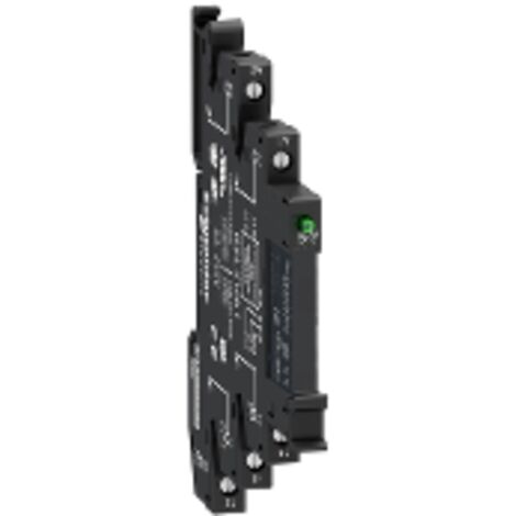 Zelio Relay RSL - relais PCB embrochable monté sur embase - 1OF - 6A - 24VACDC - RSL1PVBU