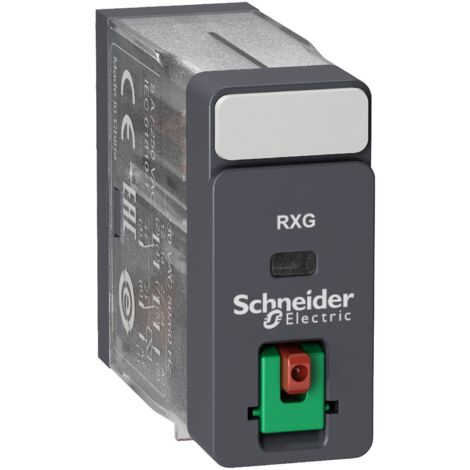 Zelio Relay RXG - relais interface - embrochab - test - 2OF - 5A - 230VAC