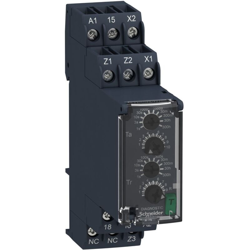 Schneider Electric - Zelio Time RE22 - relais tempo multifonctions - 1OF - 24 à 240Vca/cc - RE22R1MLMR