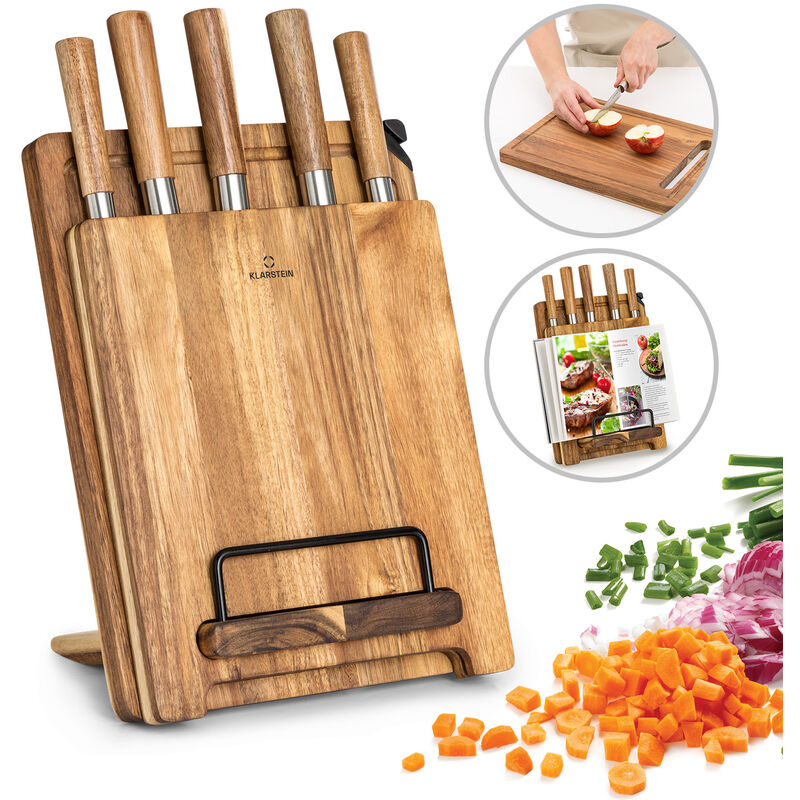 Klarstein - Zelite Couteau Cuisine Ensemble de Couteau de Cuisine