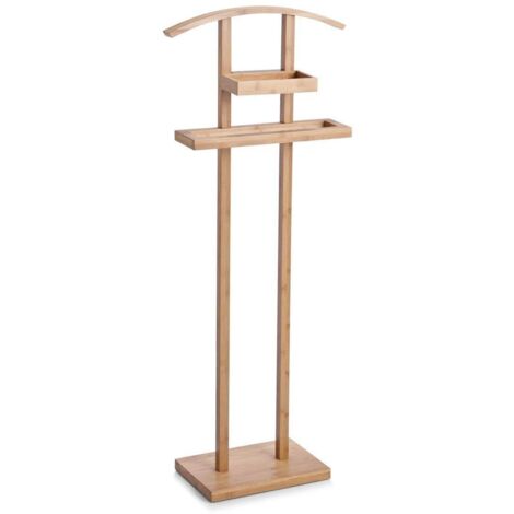 Zeller 13570 - Omino Appendiabiti in bambù 44,5 x 22 x 113 cm
