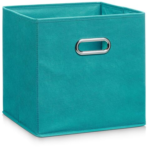 Zeller 14138 Contenitore, Non-Woven, Blu, 28x28x28 cm