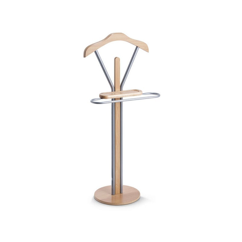 Zeller - 17102 Valet de chambre Bois / mètal, 45 x 30 x 108 cm