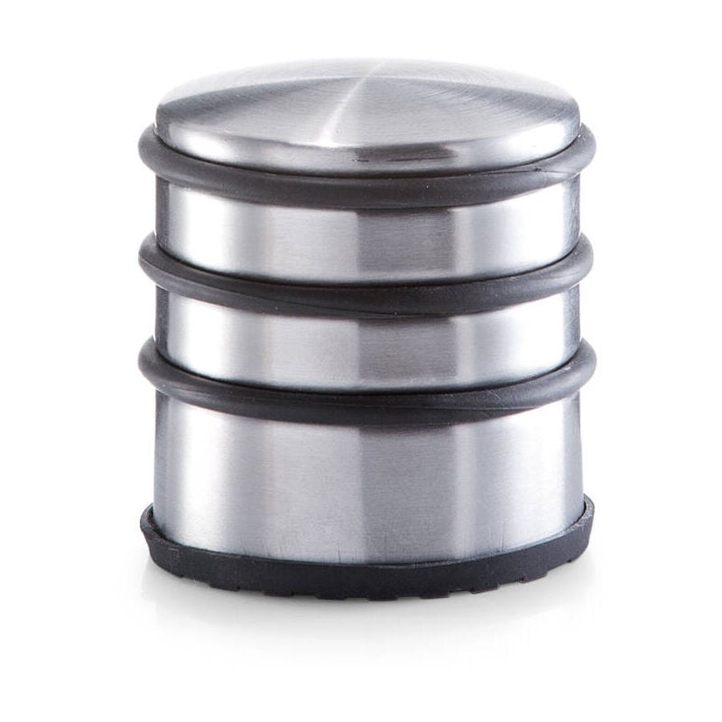 Arrêt de porte argenté, ø 6,5 cm