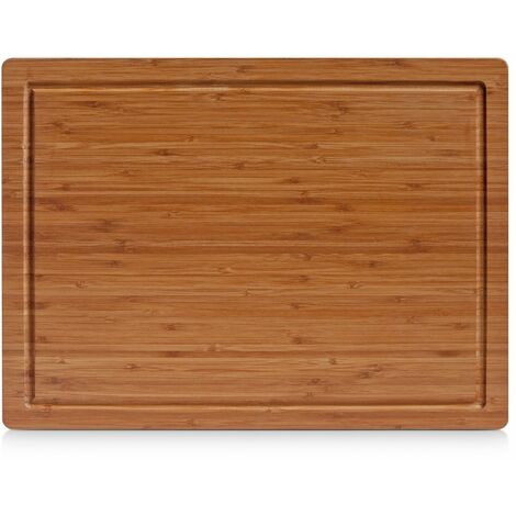 Zeller 25220 Tagliere, Bambú, Beige, 45x33x1.6 cm