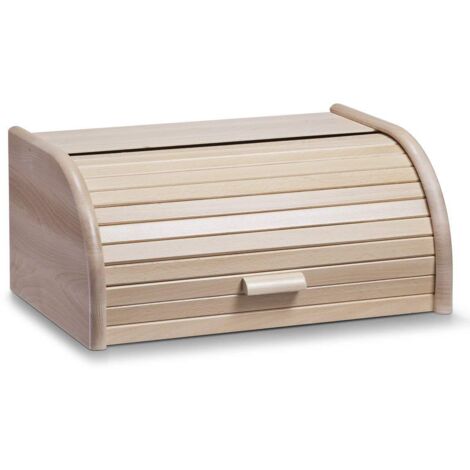 Zeller Cassetta del pane in legno di faggio design moderno
