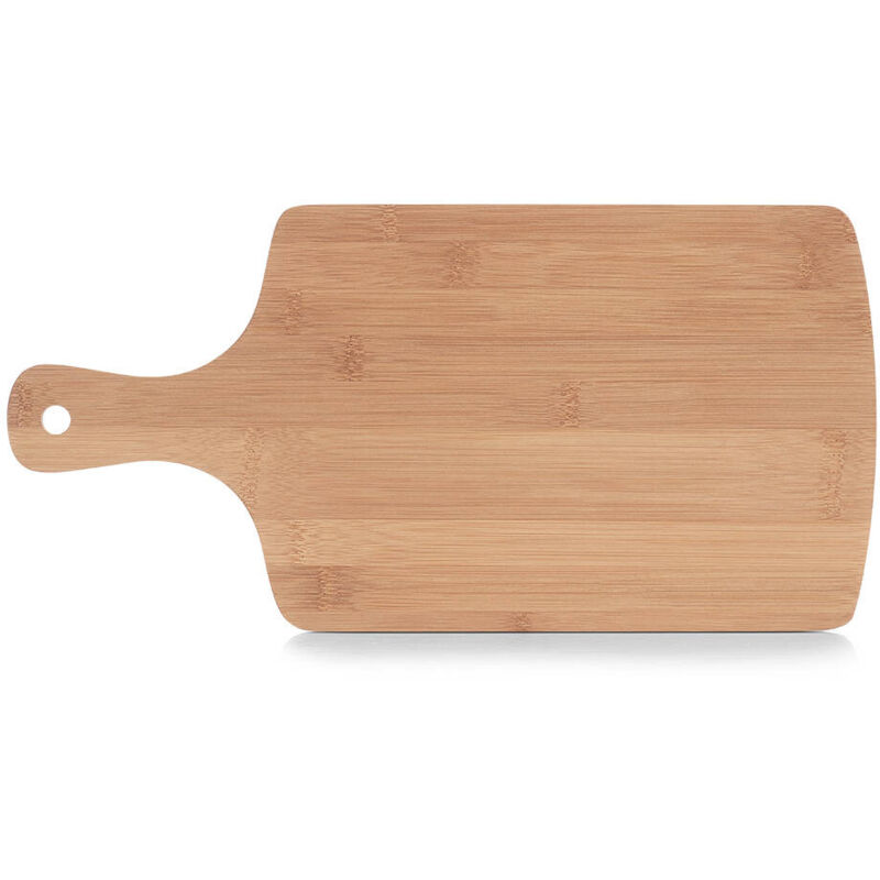 Zeller - Planche à découper en bambou avec poignée, 40 x 19,5 cm