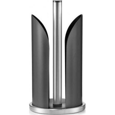 Zeller portarrollos de acero inoxidable 31 x 15 x 15 cm