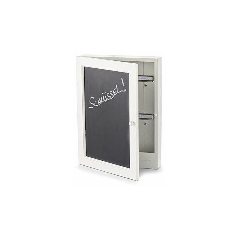 Zeller - Present 15124 mdf Black,White key cabinet/organizer