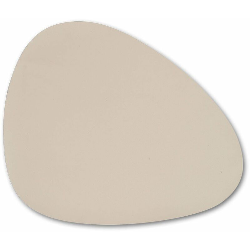 Zeller - Coussin de table en cuir synthétique, 34 x 42 cm