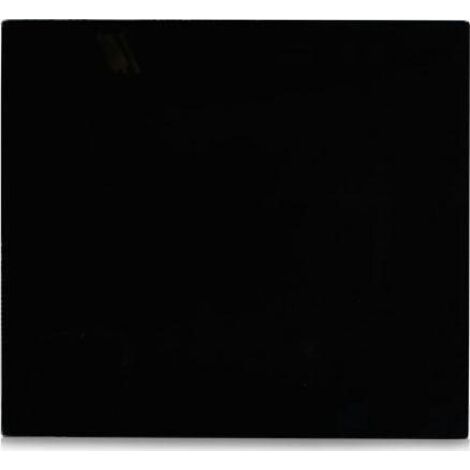 Zeller Tabla protectora de vidrio negra 56 x 50 cm
