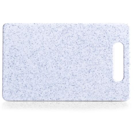 Zeller, tagliere in plastica, Plastica, grigio chiaro, ca. 25 x 15 cm