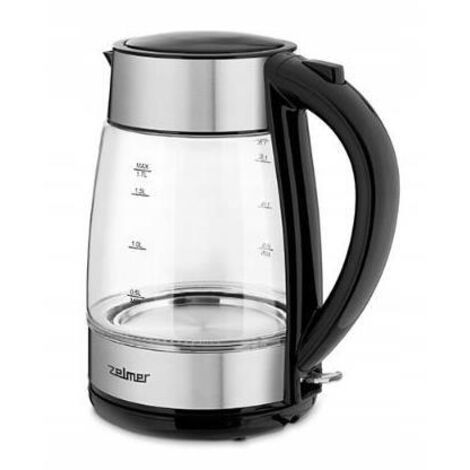 Zelmer ZCK8011 tetera eléctrica 1,7 L 2200 W Negro, Acero inoxidable