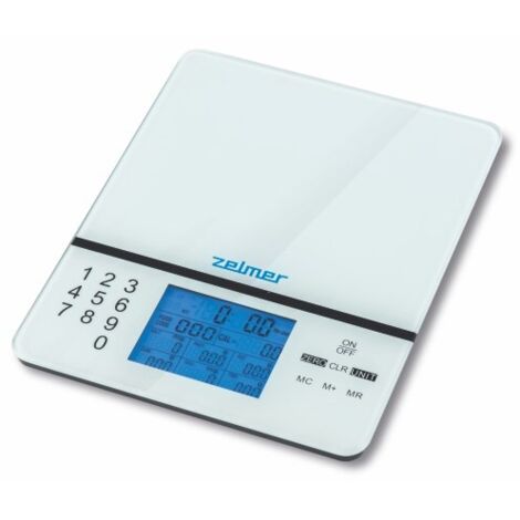 Zelmer ZKS1500N bilancia da cucina White bilancia da cucina elettronica