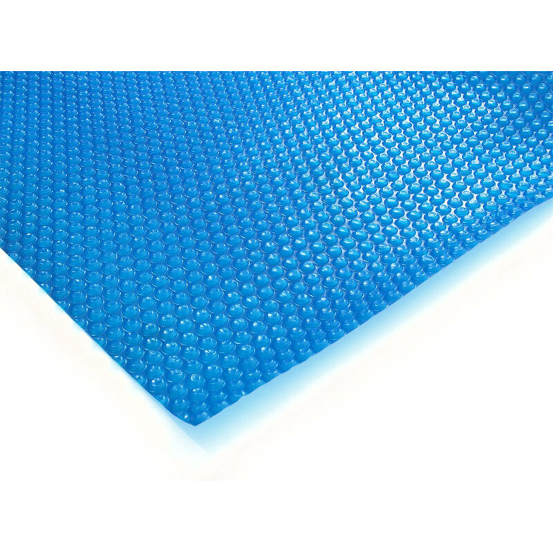 Bâche solaire, rectangulaire 8 x 5 m bleu 400µ Bâche à bulles, flottante - Zelsius