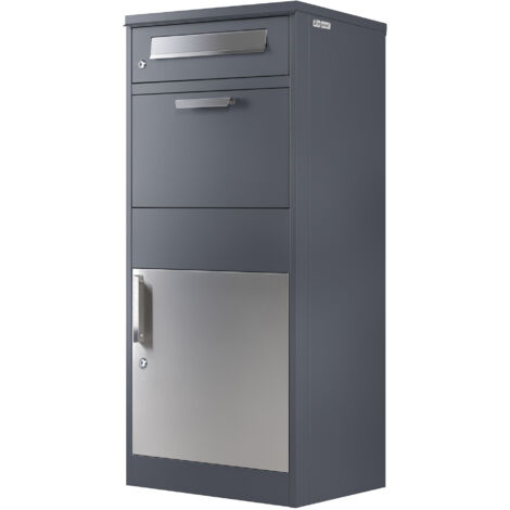 SMART PARCEL BOX™ - Boîte Aux Lettres - Boite à Colis - Blanc - Large