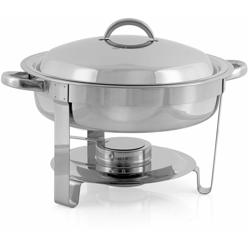 Mahlzeit - Zelsius Chafing Dish en acier inoxydable 4,5 litres Récipient chauffant