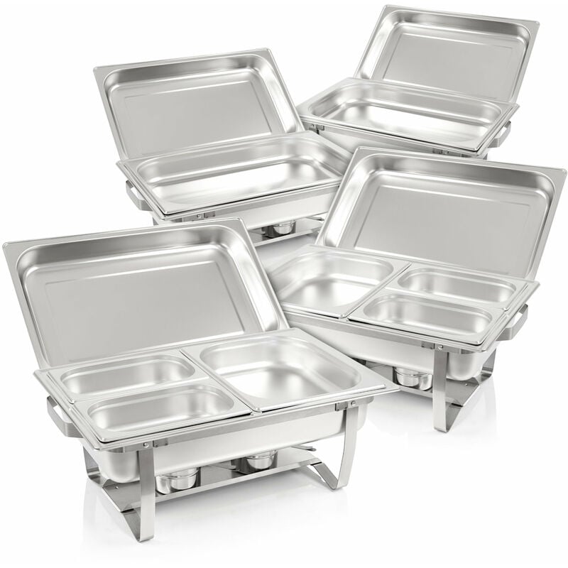 Zelsius - Chafing dish Ensemble professionnel 'Grenoble', 30 parties