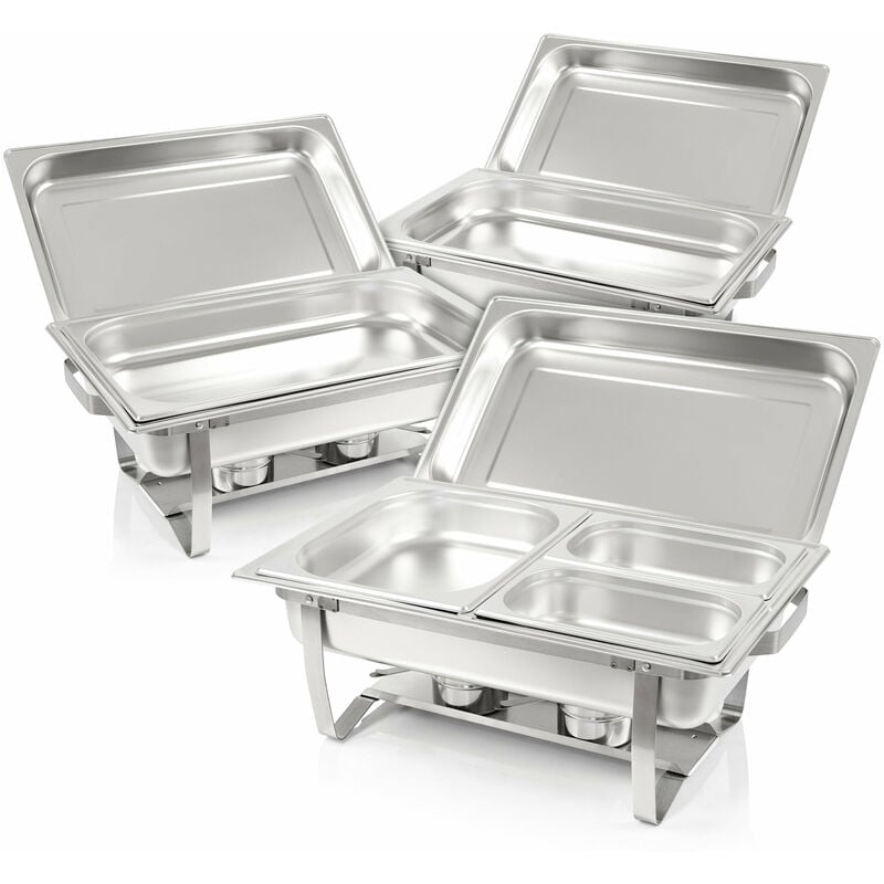 Mahlzeit - Zelsius Chafing dish Ensemble professionnel 'Montpellier', 21 parties