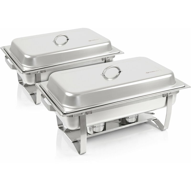 Zelsius - Chafing dish Ensemble professionnel 'Toulouse', 15 parties