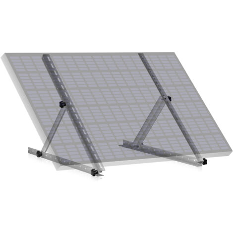 Zelsius Set universale di supporti, modulo solare, angolo regolabile 0 a 90°  Barra supporto 71 cm