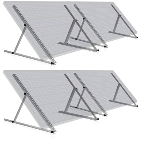 Zelsius Set universale, supporto modulo solare, angolo regolabile 0 a 90°  Barra supporto 114 cm