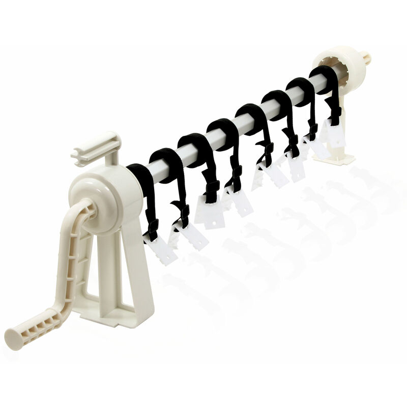 No Brand - Zelsius Sistema Enrollable De Plástico Para Solar, Lonas De Piscina, Cubiertas 1 - 6 M