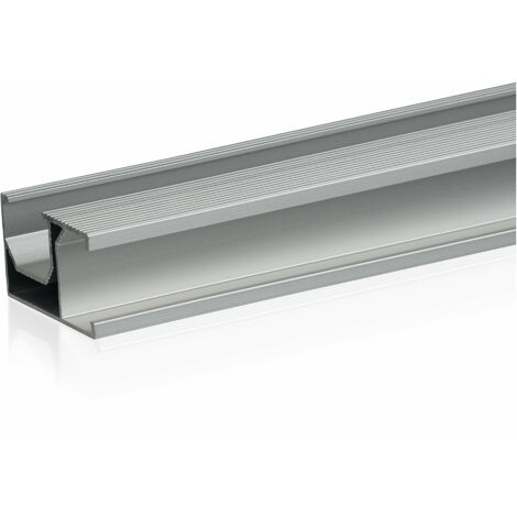 Zelsius Universal Aluminium Montageschiene 150 cm für ein Solarmodul, Befestigungsschiene, Aluprofil