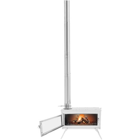 Zeltöfen, tragbare Holzöfen für Camping, Außenöfen für den Winter, Holzöfen mit acht Kaminen, für Camping, Außenbereiche, Zelte