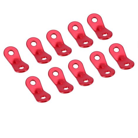 Zeltseilclip und -spanner, Campingzelt, geeignet für Reisen, Wandern, Angeln, Campingzelt-Spanner