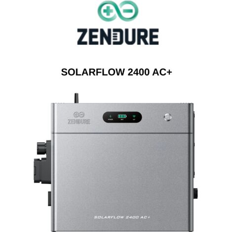 Zendure SolarFlow 2400AC+, 2,4kWh AC-gekoppeltes Speicher für Balkonkraftwerk