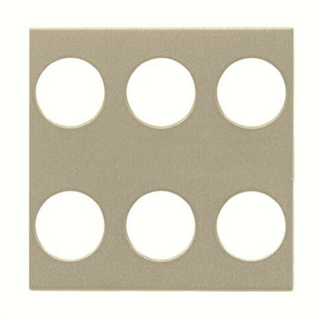 Zenit Knx Enjo. 6 Poussoirs Champagne 2CLA222160N1901 ABB N2221.6CV
