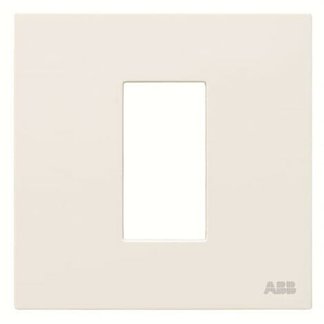 Zenit Plaque 1 Module Blanc 2CLA217100N1102 ABB N2171BL
