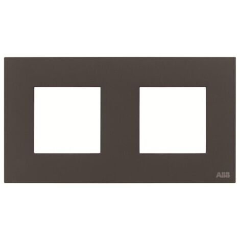 Zenit Plaque de Finition 2X2 modules Anthracite 2CLA227200N1802 ABB N2272AN