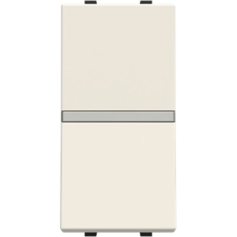 Zenit Poussoir Normalement Ferme 1 Module Blanc 2CLA210460N1101 ABB N2104.6BL