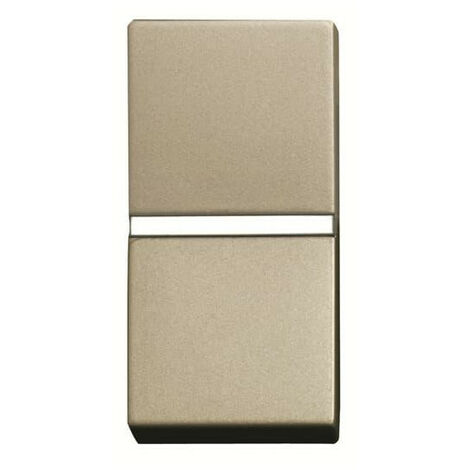 Zenit Poussoir Normalement Ferme 1 Module Champagne 2CLA210460N1901 ABB N2104.6CV