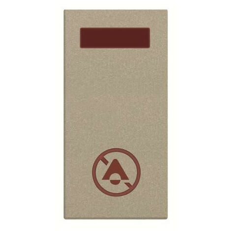 Zenit Voyant Led 1 Module-Ne Pas Deranger-Champagne 2CLA218040N1901 ABB N2180.4CV