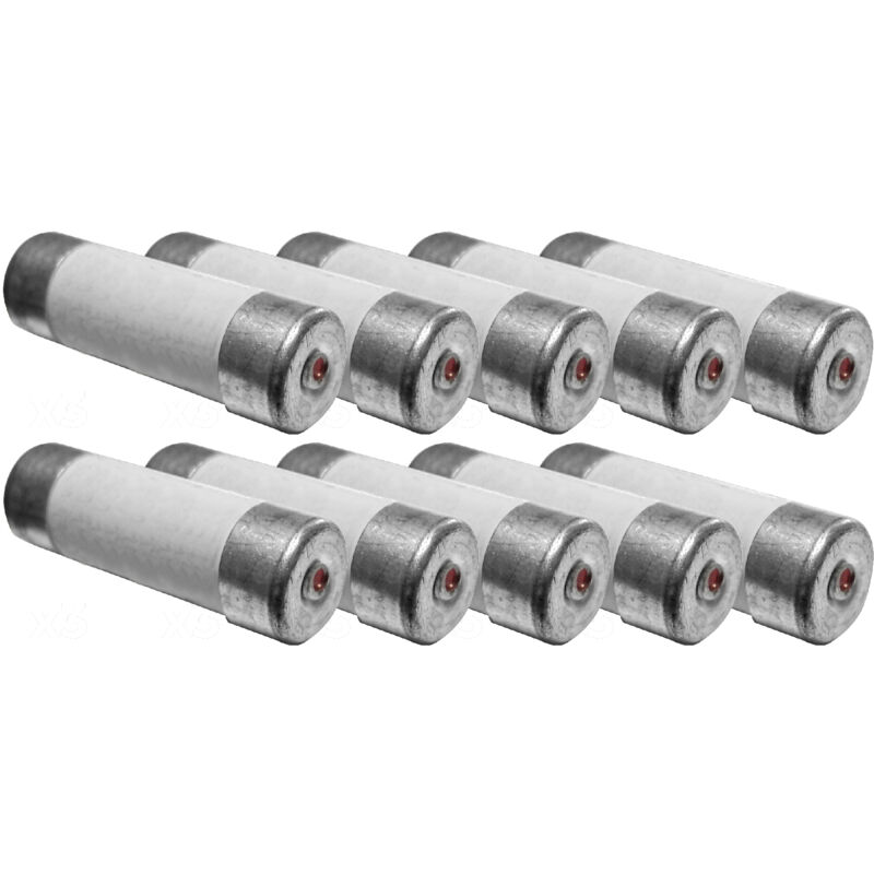 30 fusibles céramique 8,5x 31,5 20A à voyant NF - Zenitech