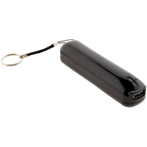 ZENITECH - Chargeur Powerbank de poche 2400 mAh noir