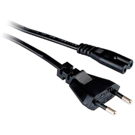 Zenitech – Cordon d'alimentation 2m 2x0,75mm² 2P+T 16A – Puissance 500W sous 230V – Compatible radio et tondeuse