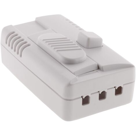 Zenitech - Dimmer a pedale cablato - Compatibile con i LED - Bianco